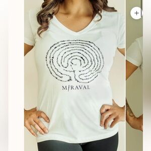 Women's Labyrinth V-Neck T-Shirt by Miraval